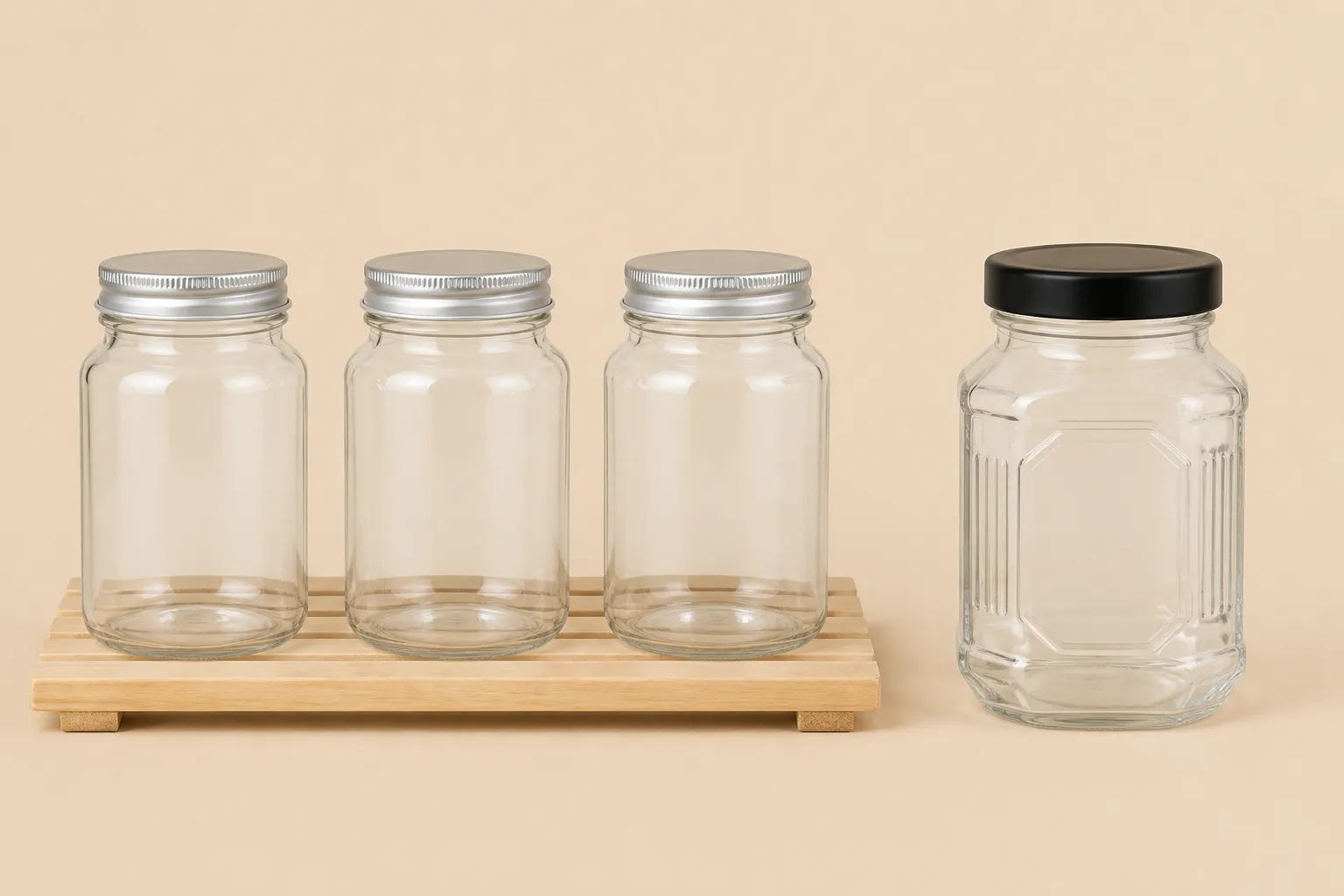 Custom vs Stock Glass Jars in 2026: The Math
