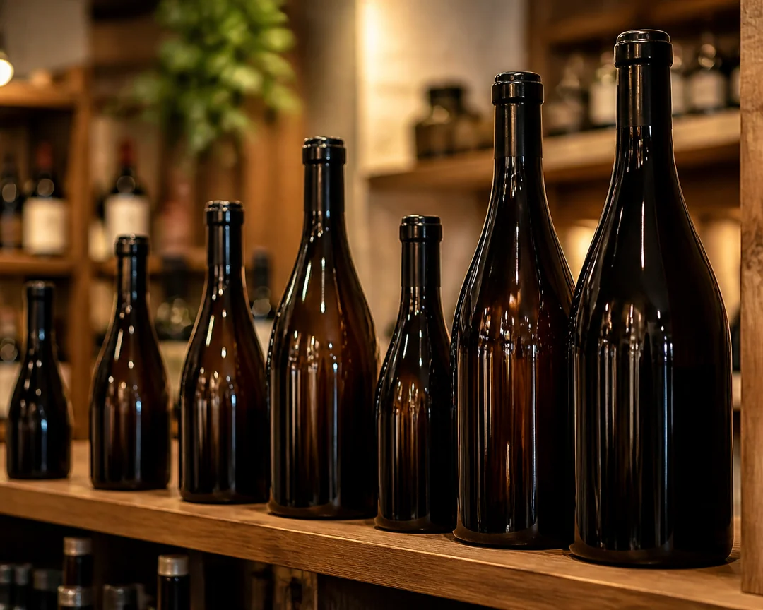 Burgundy Wine Bottle – 500 ml (view 3)