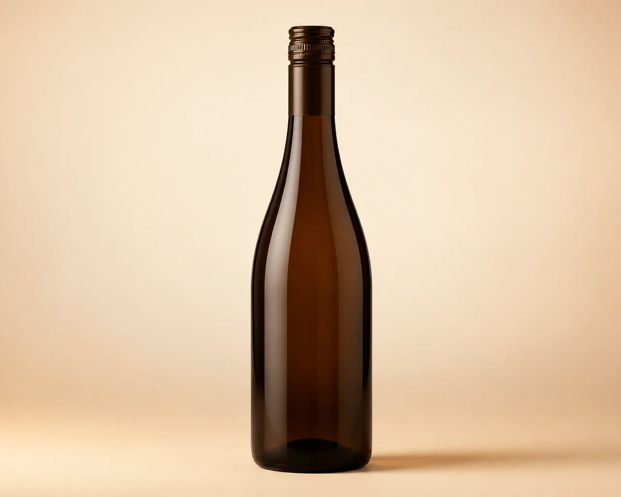 Burgundy Wine Bottle
