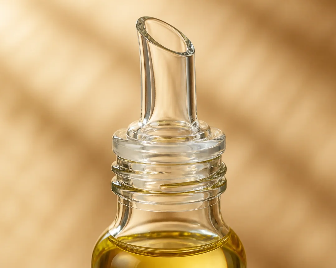 Clear Oil Bottle – 500 ml (view 4)