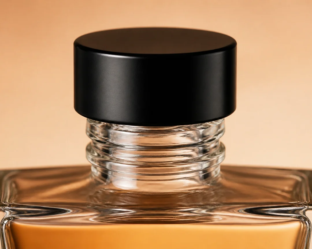Flat Square Spirit Bottle – 250 ml (view 4)