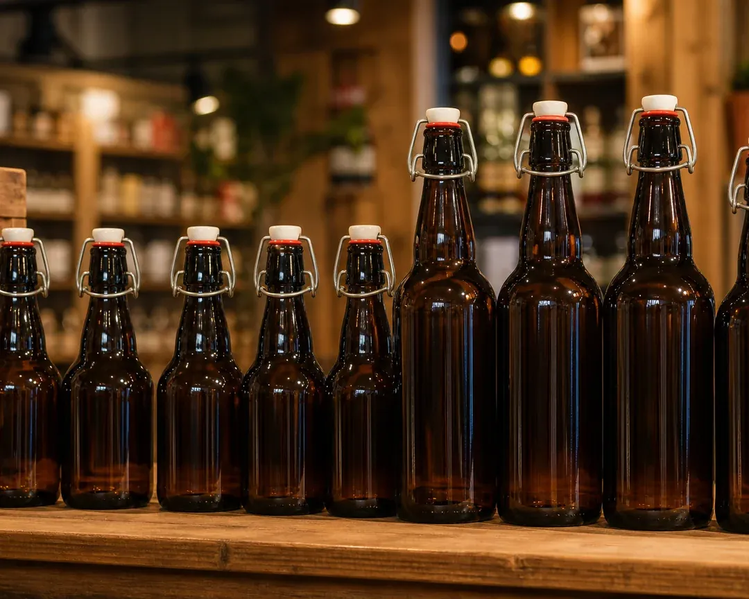 Flip Top Beer Bottle – 500 ml (view 3)