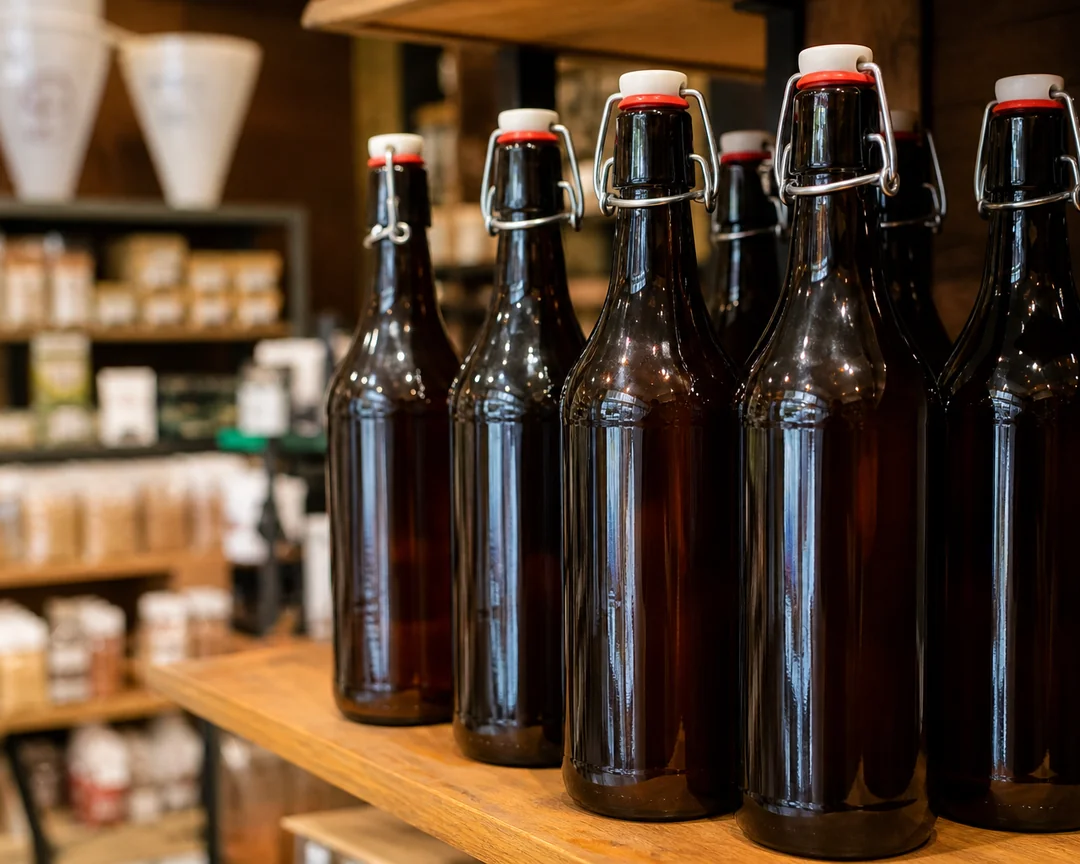 Homebrew Beer Bottle – 750 ml (view 3)