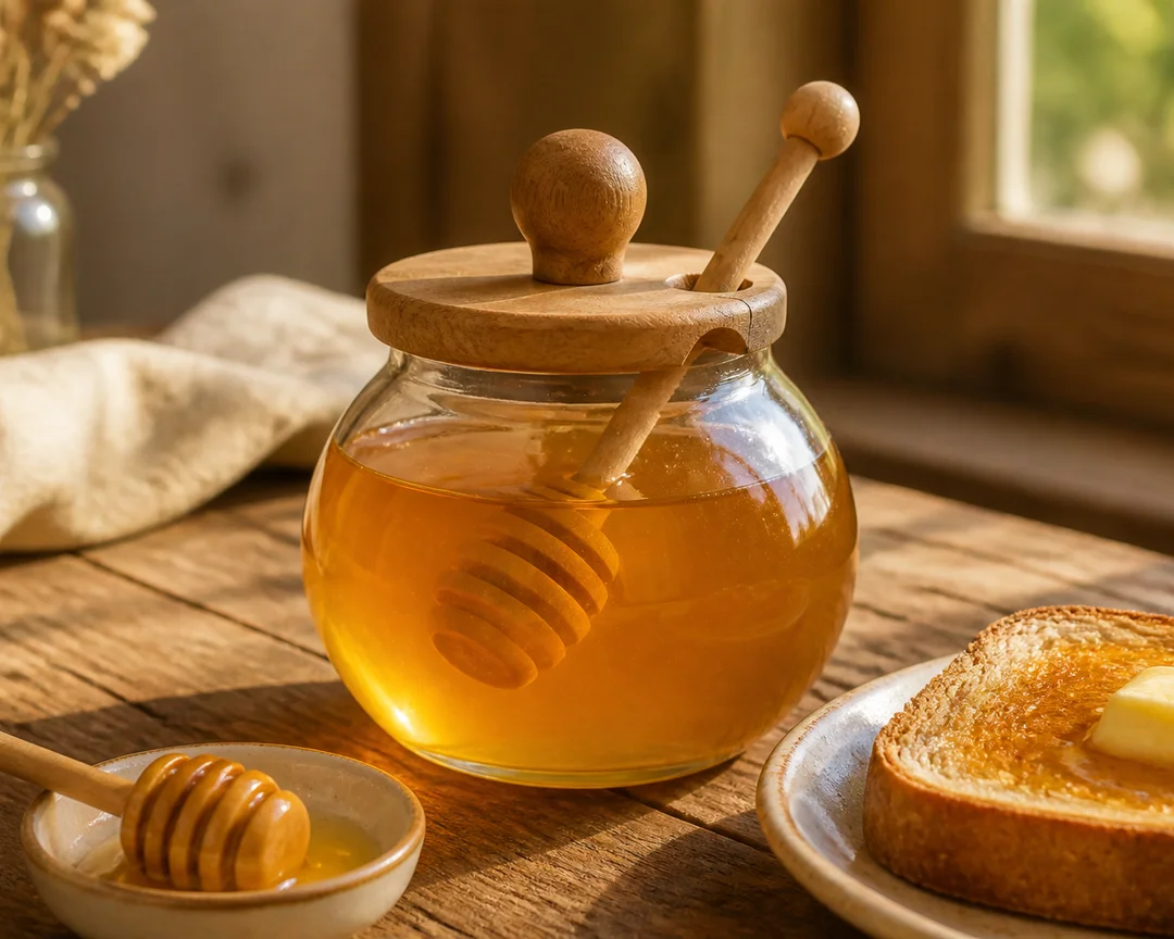 Crystal Honey Jar – 500 g · 370 ml (view 2)