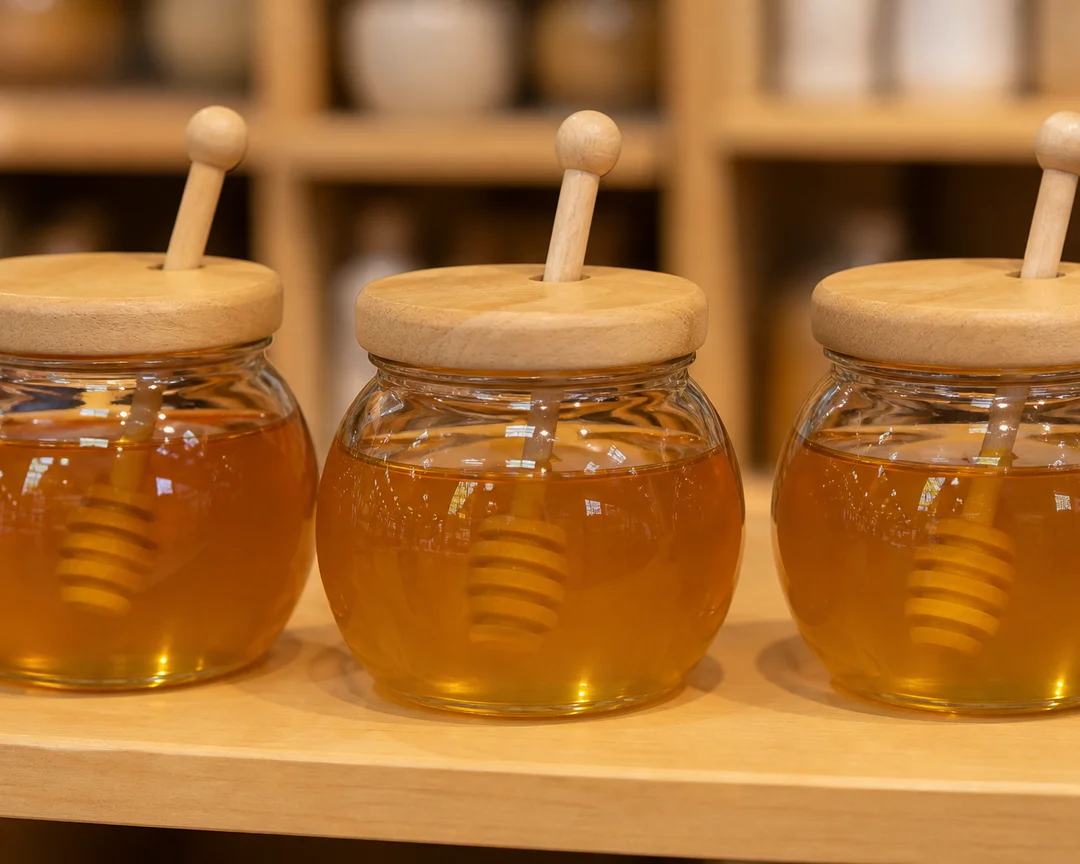 Crystal Honey Jar – 500 g · 370 ml (view 3)