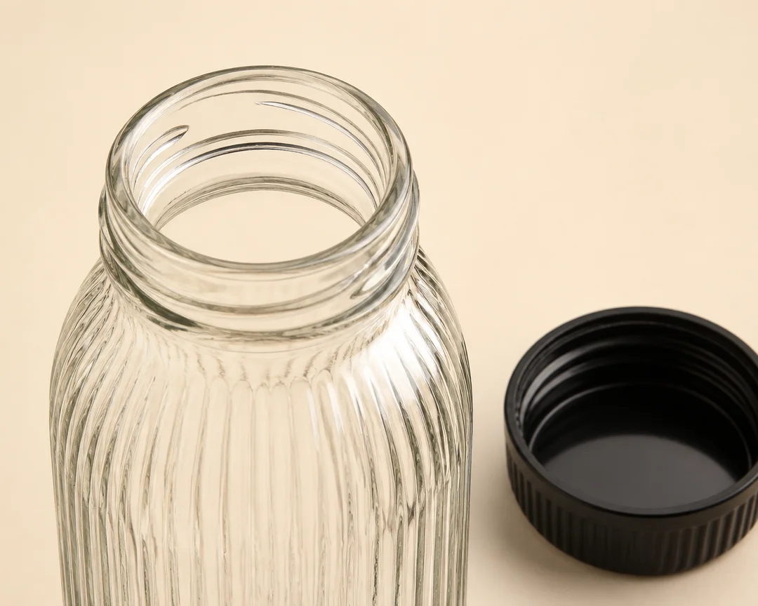 Ribbed Juice Bottle – 500 ml (view 4)