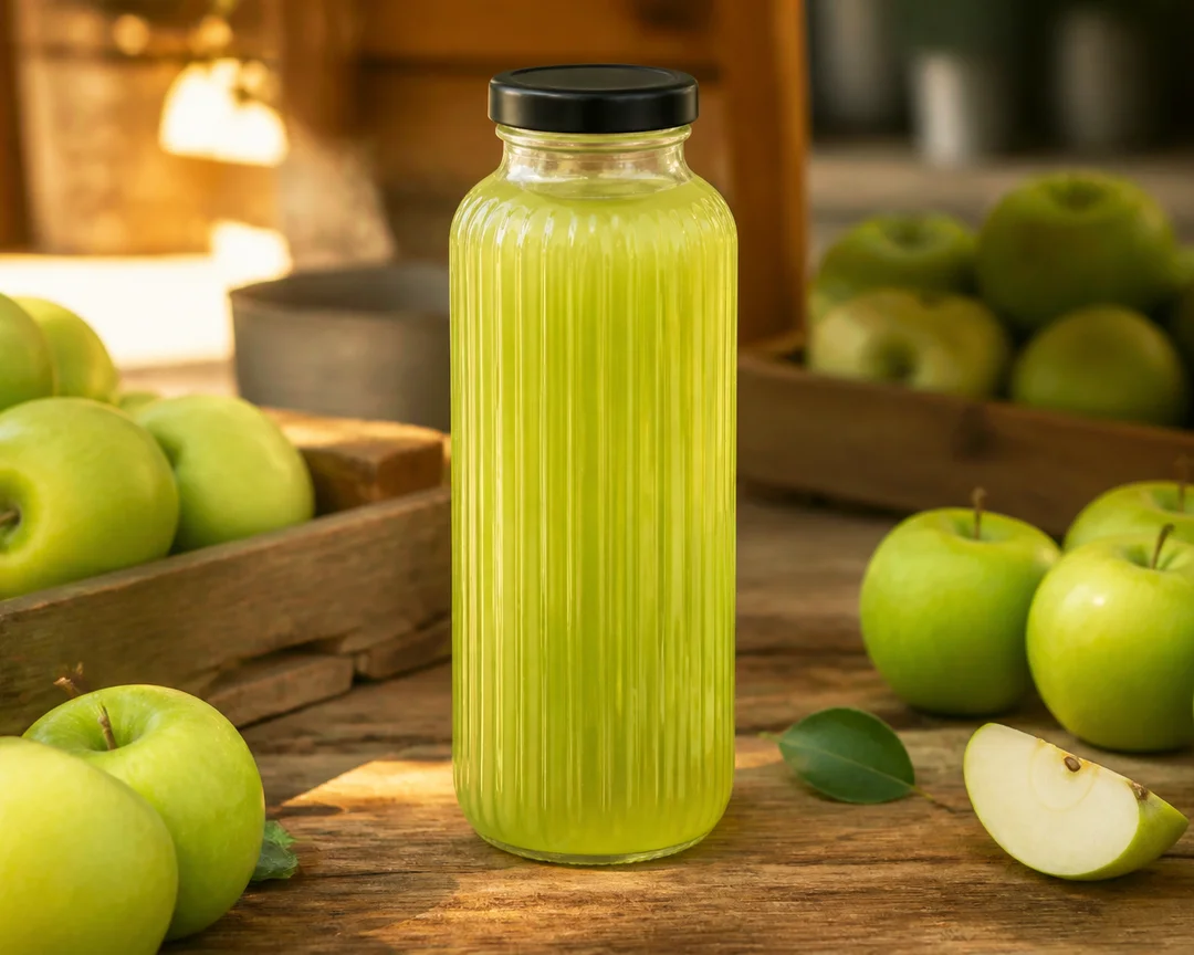 Ribbed Juice Bottle – 500 ml (view 2)
