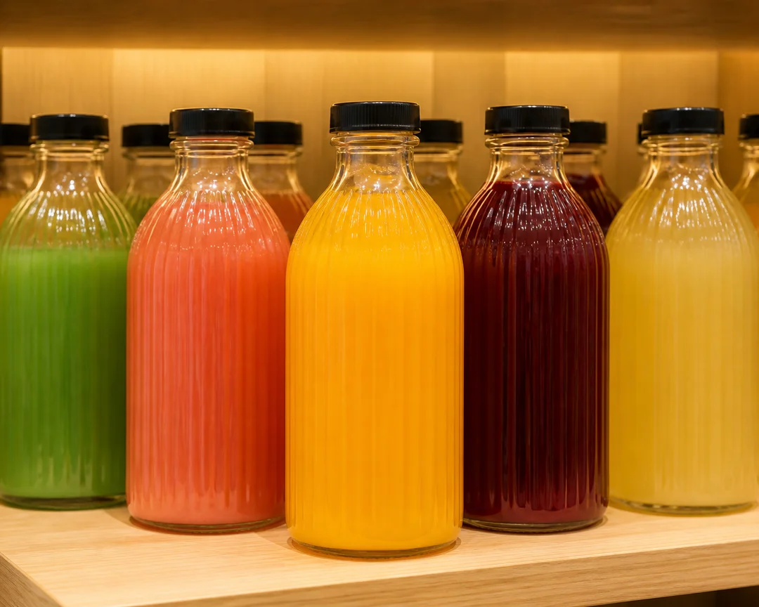 Ribbed Juice Bottle – 500 ml (view 3)