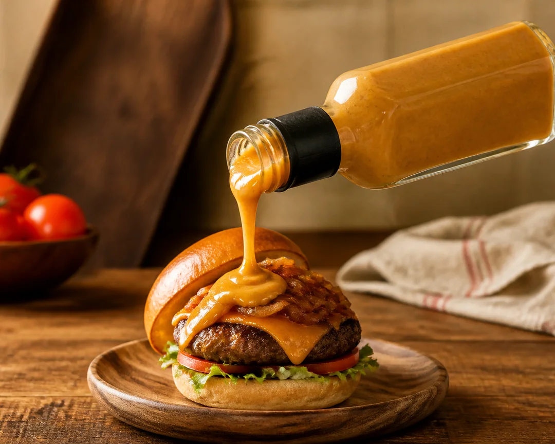 Clear Sauce Bottle – 250 ml (view 2)