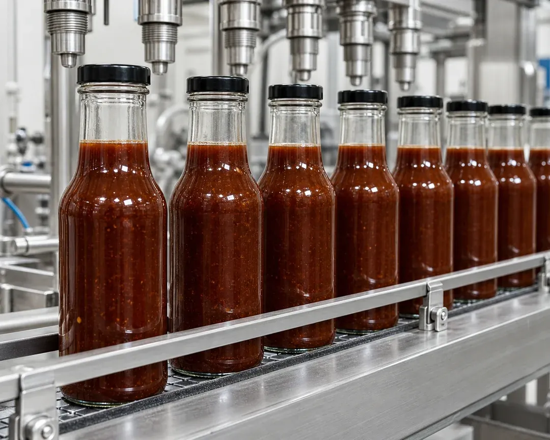 Clear Sauce Bottle – 250 ml (view 3)