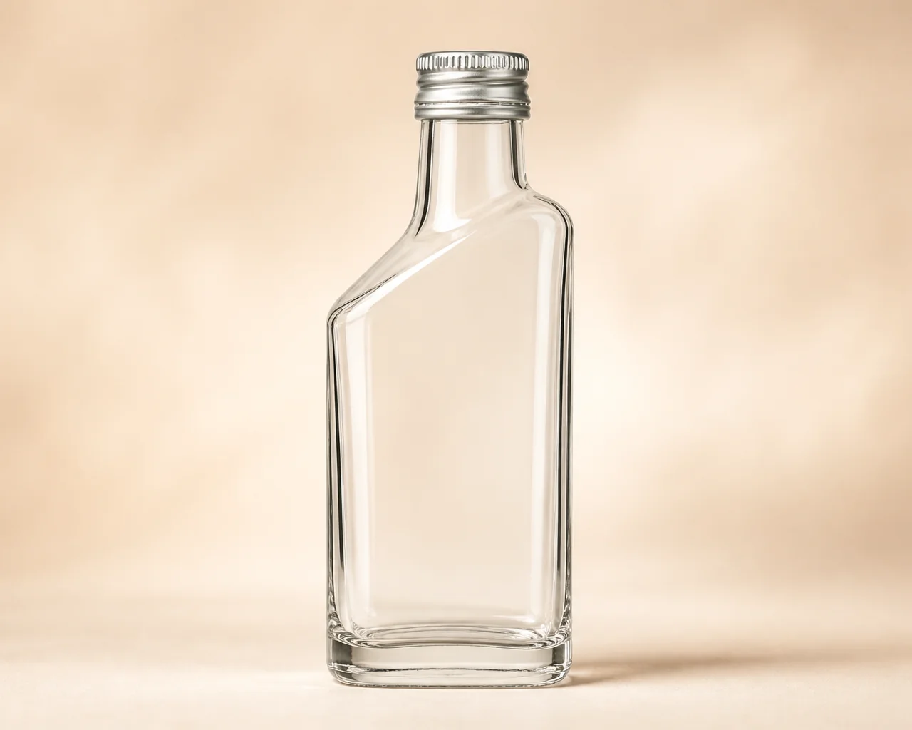 Sloped Shoulder Spirit Bottle
