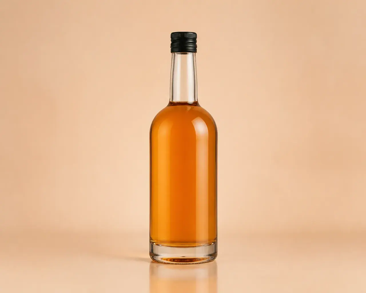 Round Spirit Bottle
