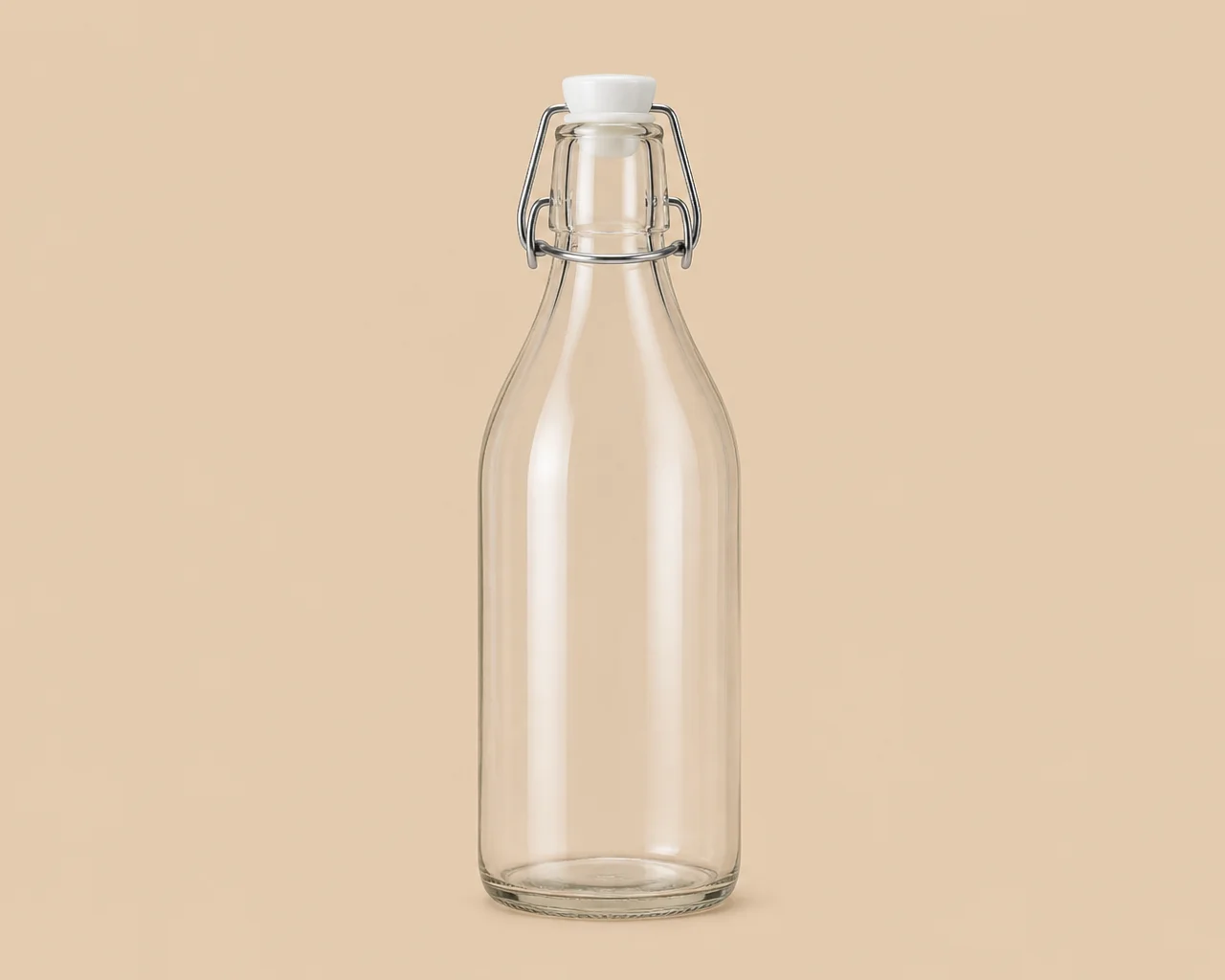 Swing Top Milk Bottle