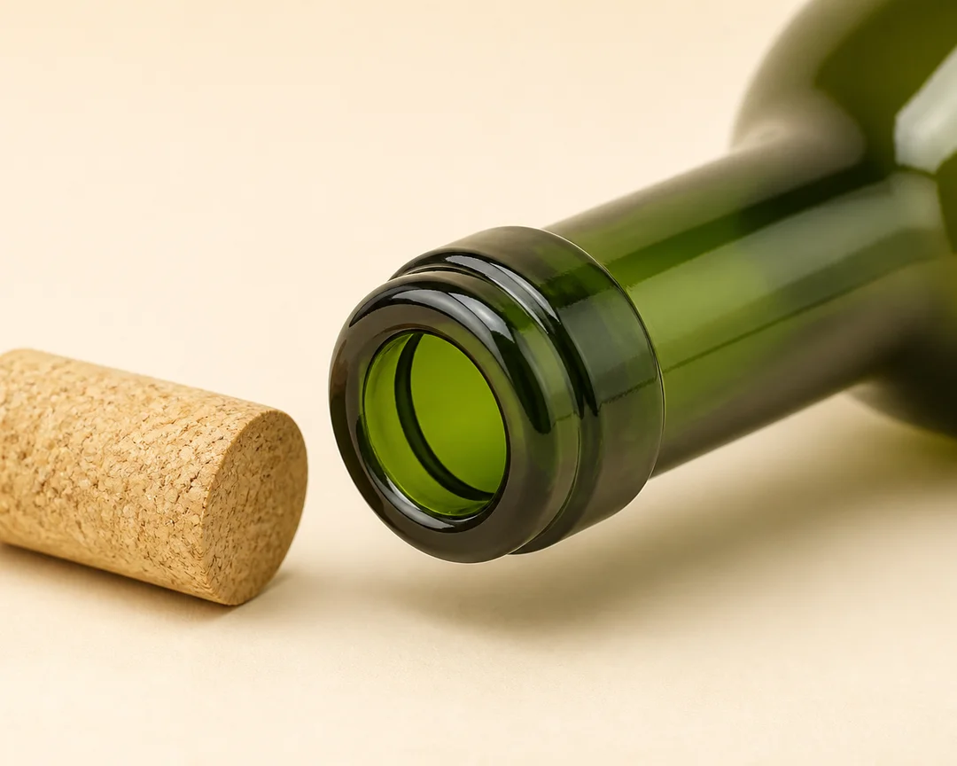 Green Wine Bottle – 750 ml (view 4)
