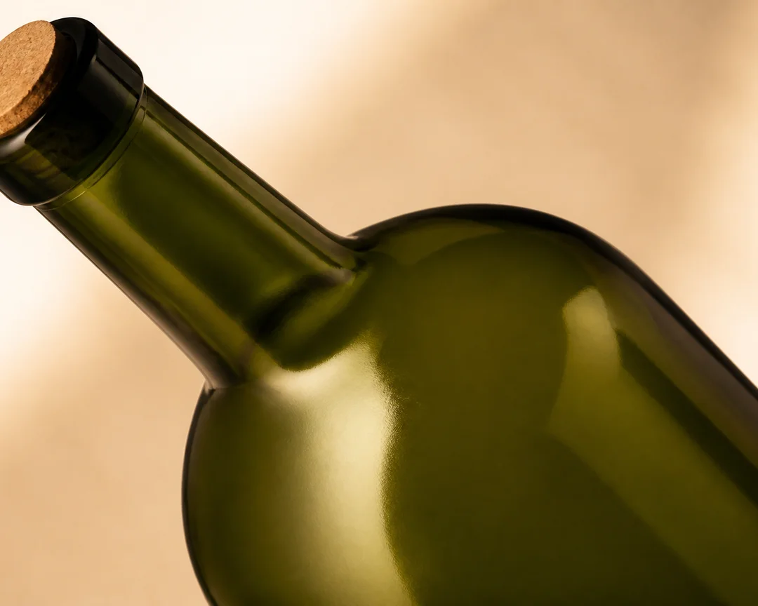 Green Wine Bottle – 750 ml (view 5)